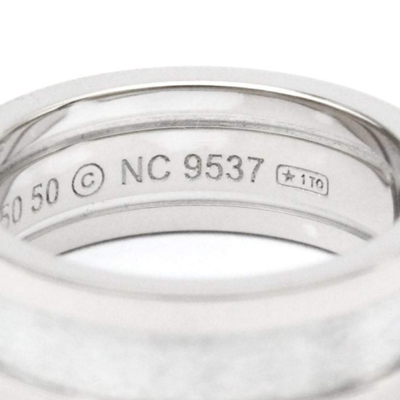 SOLD- Cartier C De Cartier 18K White Gold Diamond Ring - Picture 11 of 12